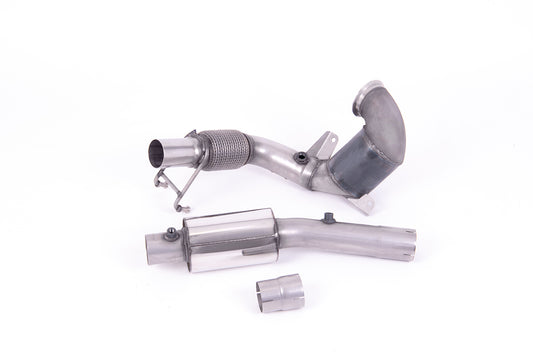 Milltek Audi A1 40TFSI 5 Door 2.0 (200ps) With OPF/GPF 2019+ Sports Cat And Downpipe Fits OE Cat Back