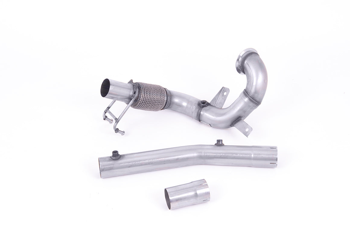 Milltek Audi A1 40 TFSI 5 Door 2.0 (200PS) with OPF/GPF 2019+ Large-bore Downpipe and De-cat Fits Milltek Sport Cat Back
