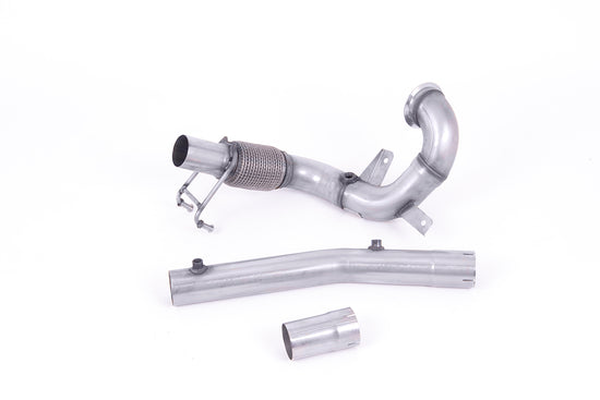 Milltek Audi A1 40 TFSI 5 Door 2.0 (200PS) with OPF/GPF 2019+ Large-bore Downpipe and De-cat Fits Milltek Sport Cat Back