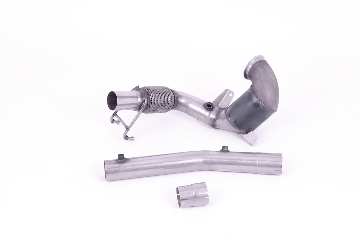 Milltek Audi A1 40TFSI 5 Door 2.0 (200ps) With OPF/GPF 2019+ Sports Cat And Downpipe Fits OE Cat Back