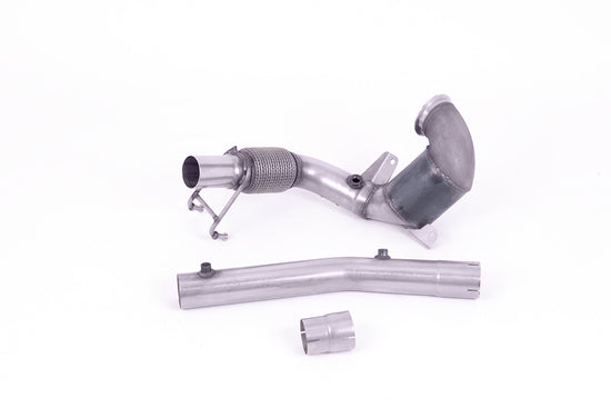 Milltek Audi A1 40TFSI 5 Door 2.0 (200ps) With OPF/GPF 2019+ Sports Cat And Downpipe Fits OE Cat Back