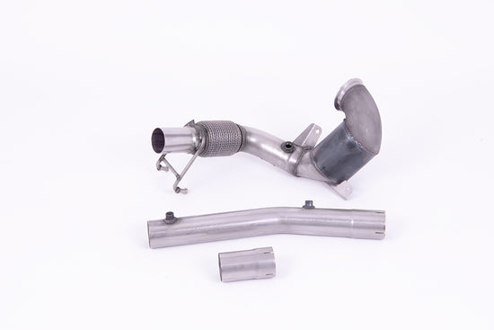 Milltek Audi A1 40TFSI 5 Door 2.0 (200PS) with OPF/GPF 2019+ Sports Cat and Downpipe fits Milltek Sports Cat Back