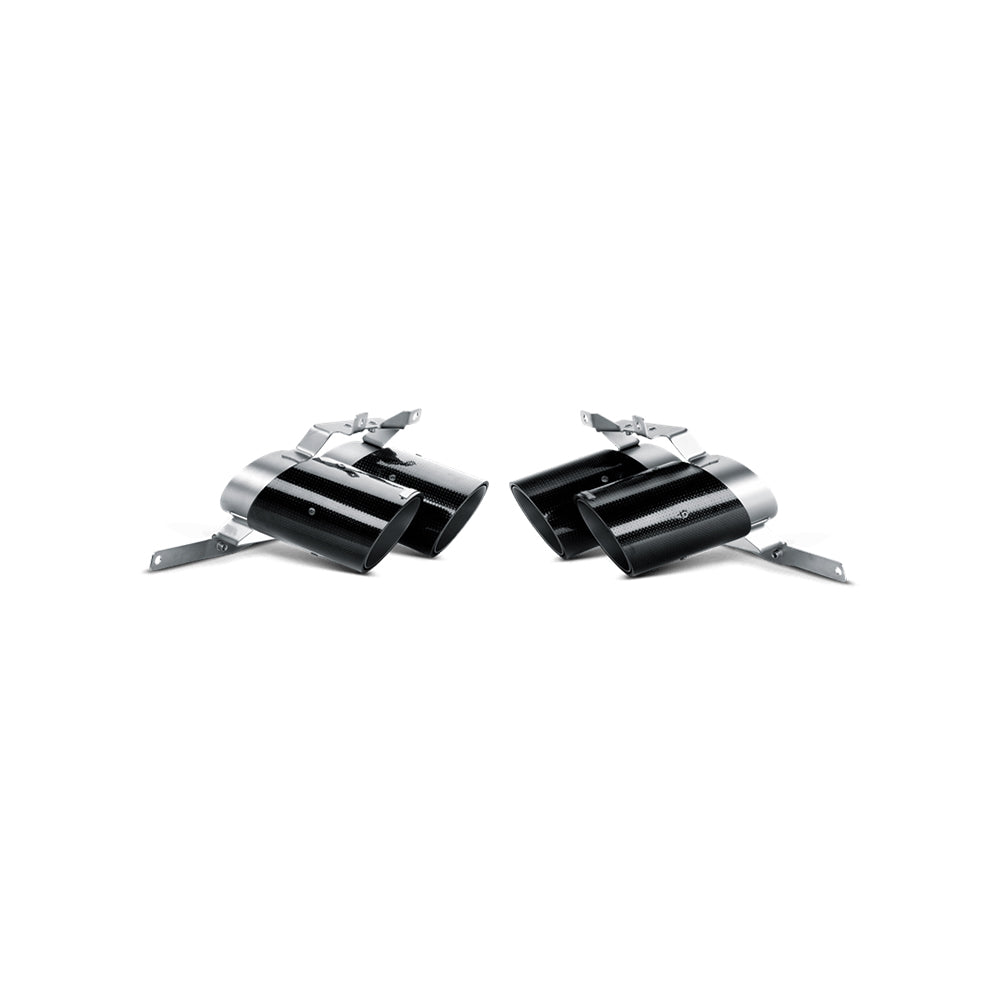 Lamborghini Gallardo Akrapovic Carbon Tail Pipe Set