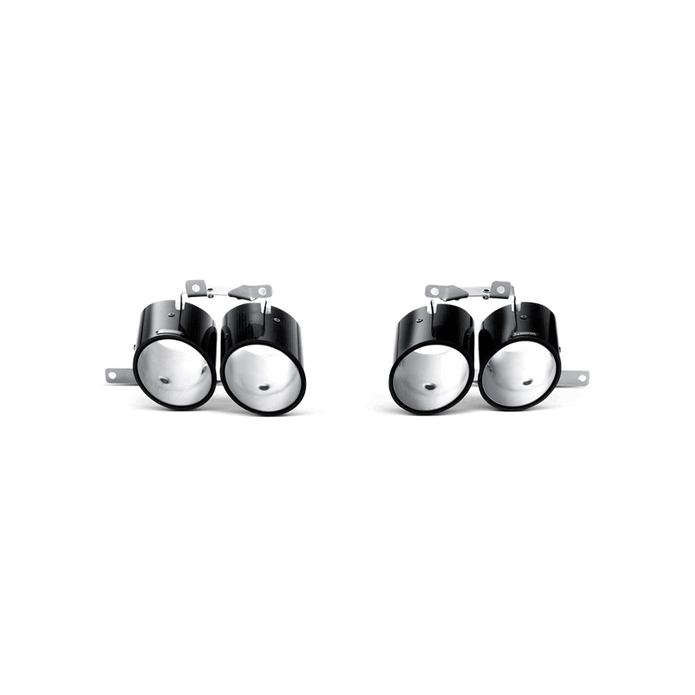 Lamborghini Gallardo Akrapovic Carbon Tail Pipe Set