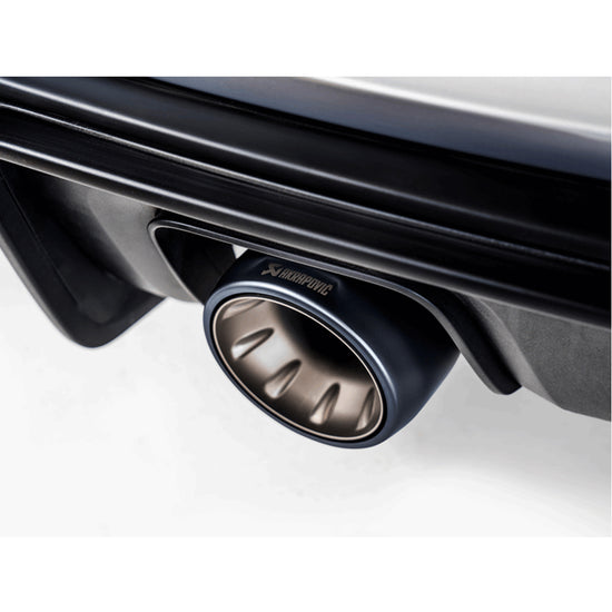 Porsche Cayman 718 GT4/Spyder 2020 Akrapovic Black Tail Pipe Set