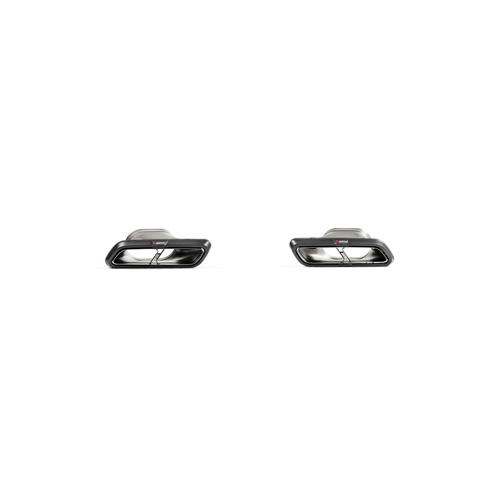 Mercedes E63/E63S AMG (2017) Akrapovic Carbon Tail Pipe Set in Matte