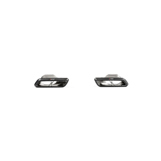 Mercedes E63/E63S AMG (2017) Akrapovic Carbon Tail Pipe Set in Matte
