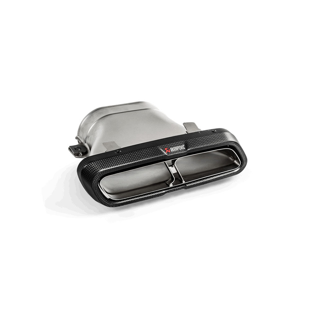 Mercedes E63/E63S AMG (2017) Akrapovic Carbon Tail Pipe Set in Matte
