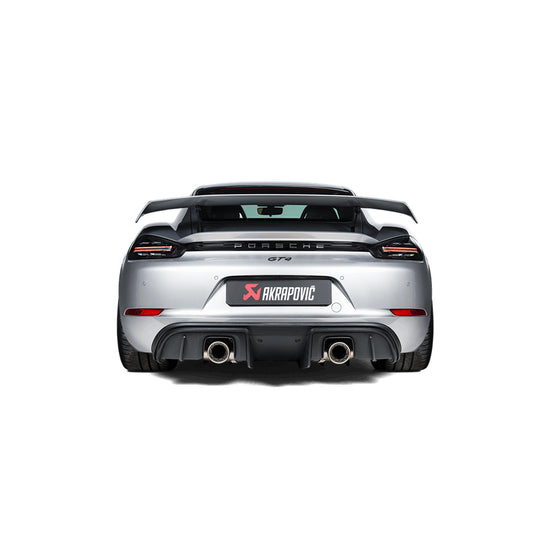 Porsche Cayman 718 GT4/Spyder 2020 Akrapovic Tail Pipe Set