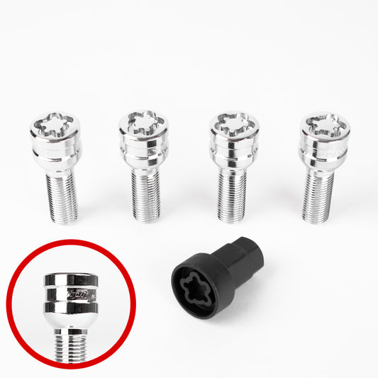 TPI Locking Wheel Bolts M14 x 1.5 Domed Seat