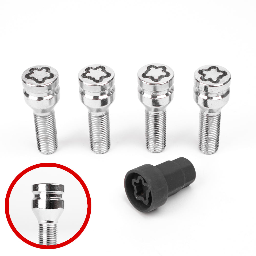 TPI Locking Wheel Bolts M12 x 1.25 Tappered Seat