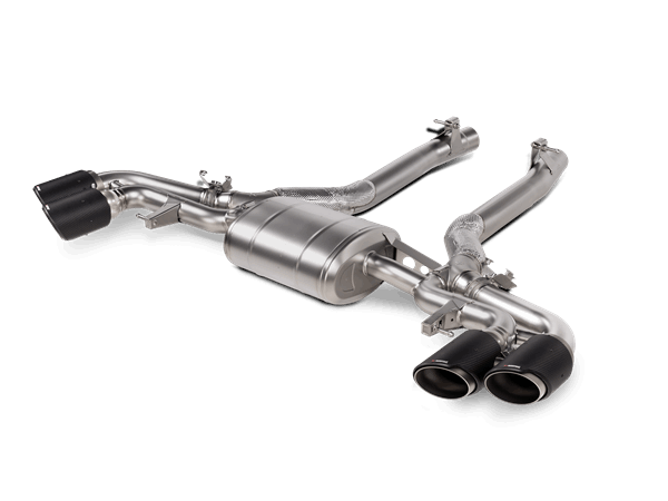 BMW X5 M / Competition / X6 M / Competition (F95 / F96) 2024 Akrapovic Slip-On Line (Titanium)